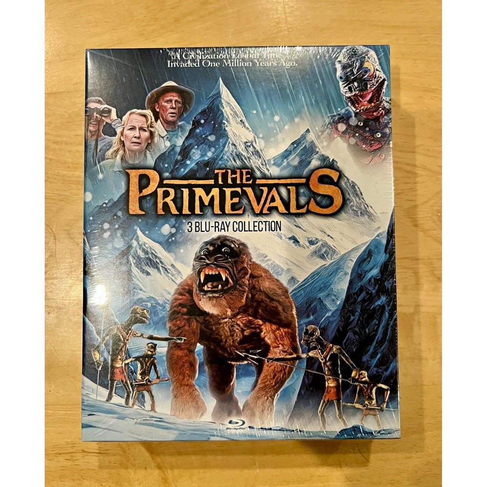 The Primevals (Blu-ray, 2024) Director's Cut Slipcase Full Moon 3-blu ray
